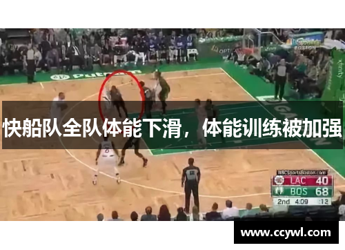 快船队全队体能下滑，体能训练被加强